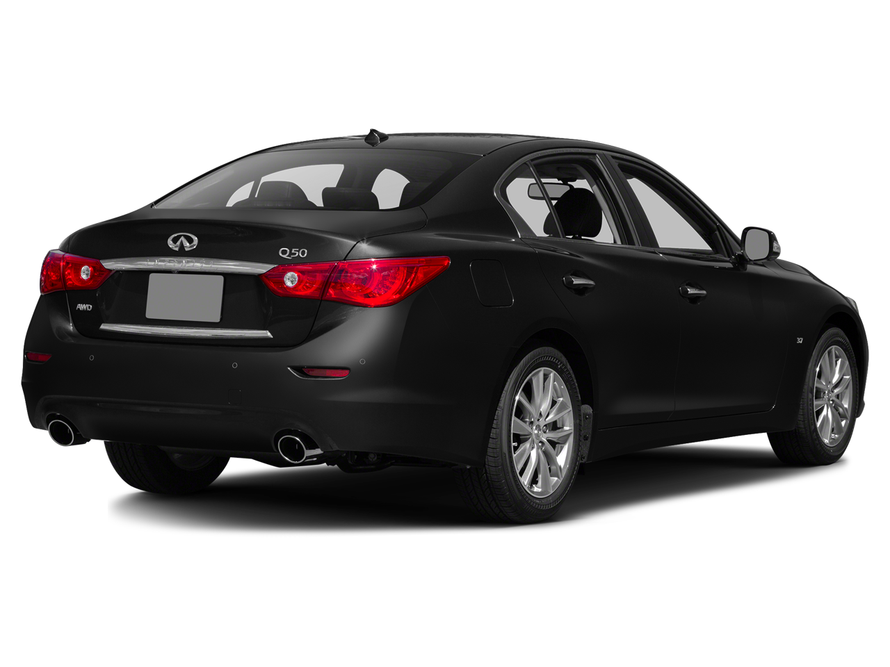 2015 INFINITI Q50 — interior view