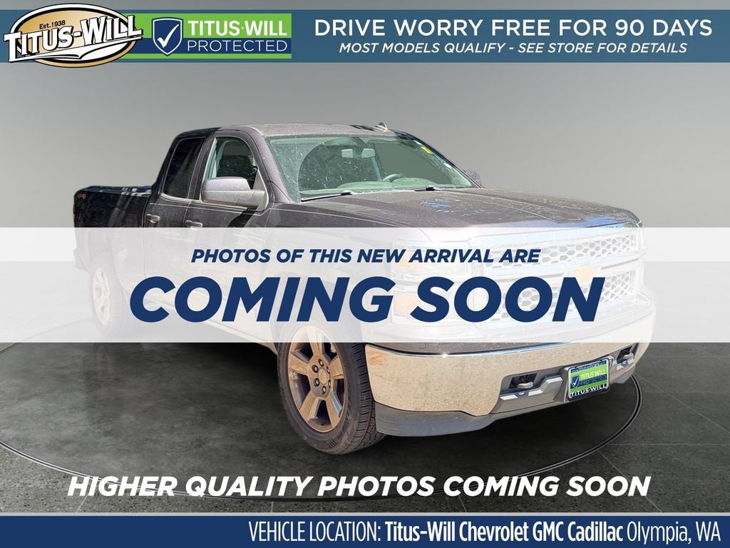 2014 Chevrolet Silverado 1500 LT in Tungsten Metallic — front three-quarter view