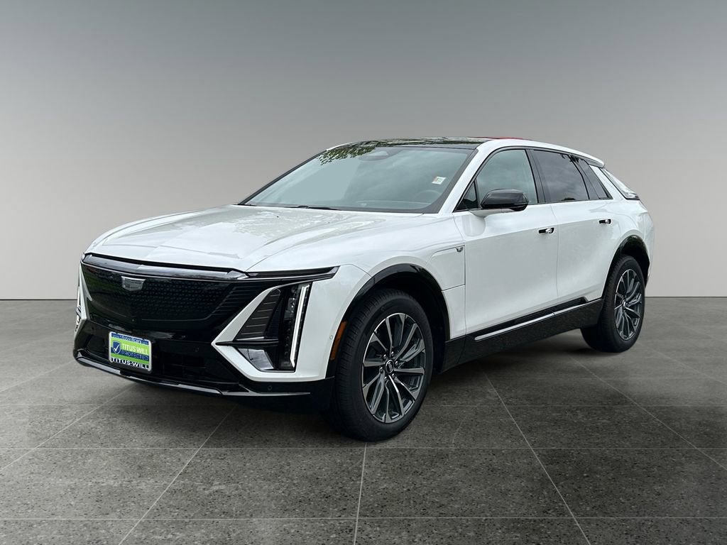 2025 Cadillac LYRIQ — rear three-quarter view