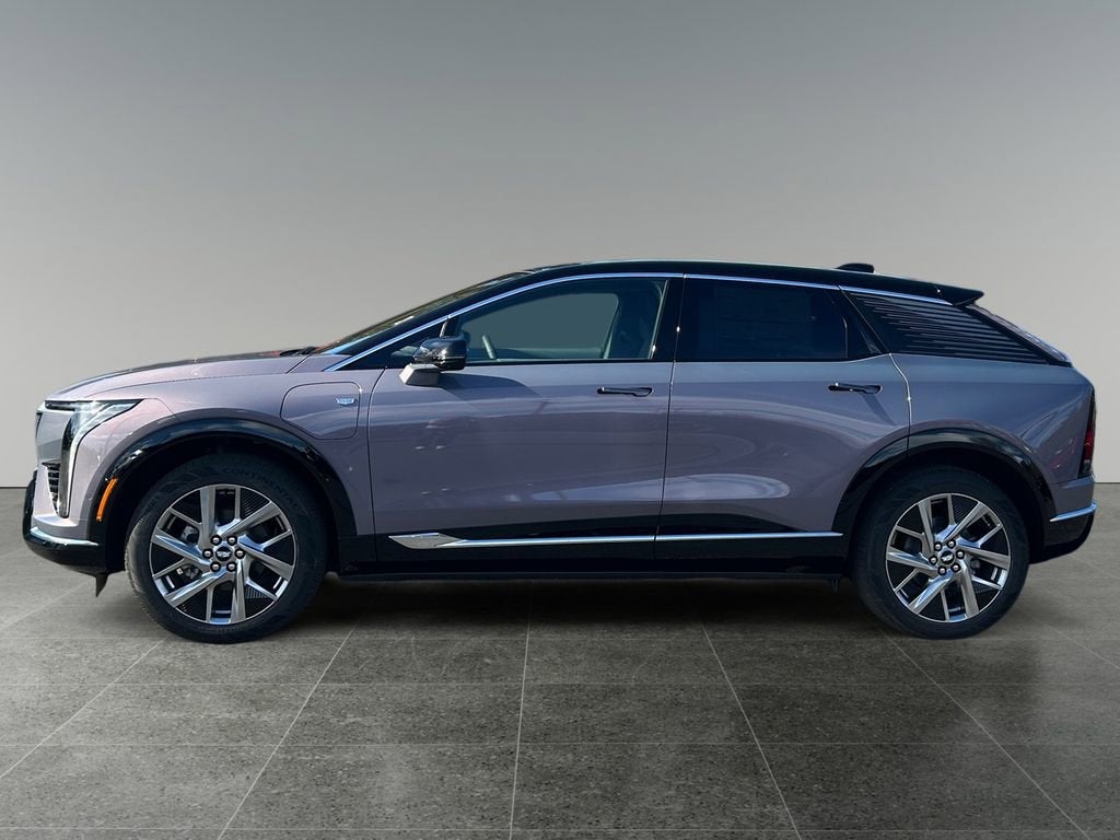 2025 Cadillac OPTIQ Luxury 1 in Celestial Metallic — front three-quarter view
