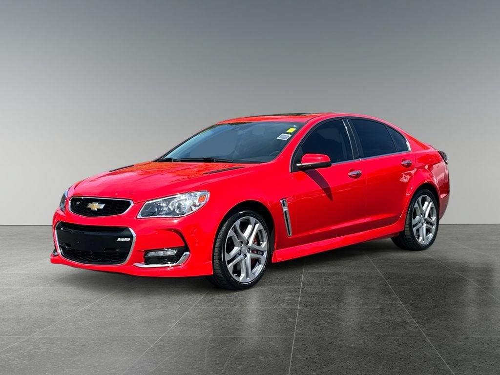 2017 Chevrolet SS — rear three-quarter view