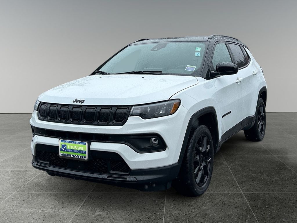 2022 Jeep Compass — rear three-quarter view