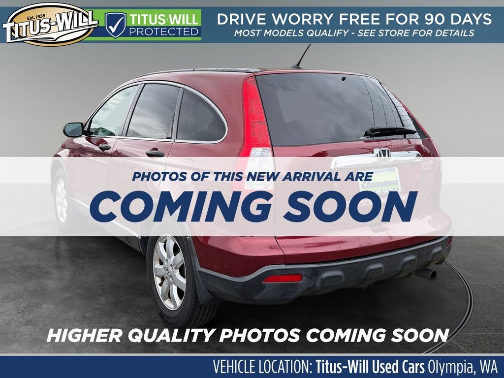 2008 Honda CR-V — rear three-quarter view