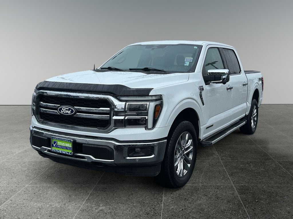 2025 Ford F-150 — rear three-quarter view