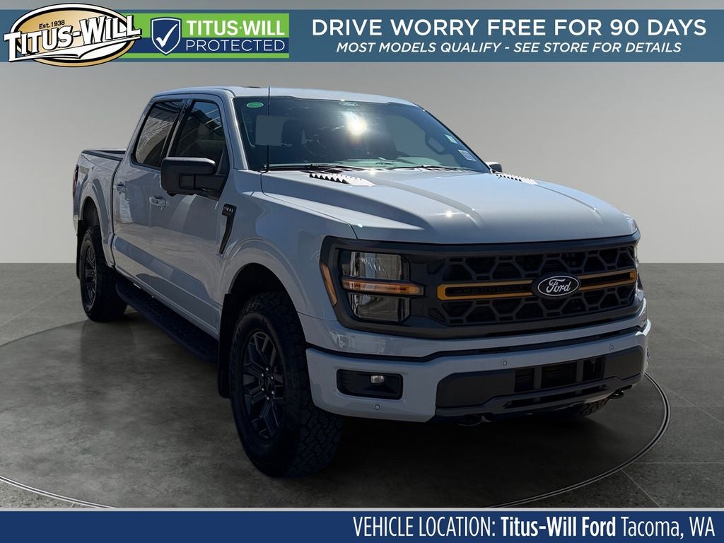 2026 Ford F-150 Tremor in Avalanche — front three-quarter view