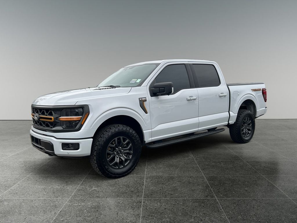 2025 Ford F-150 — rear three-quarter view