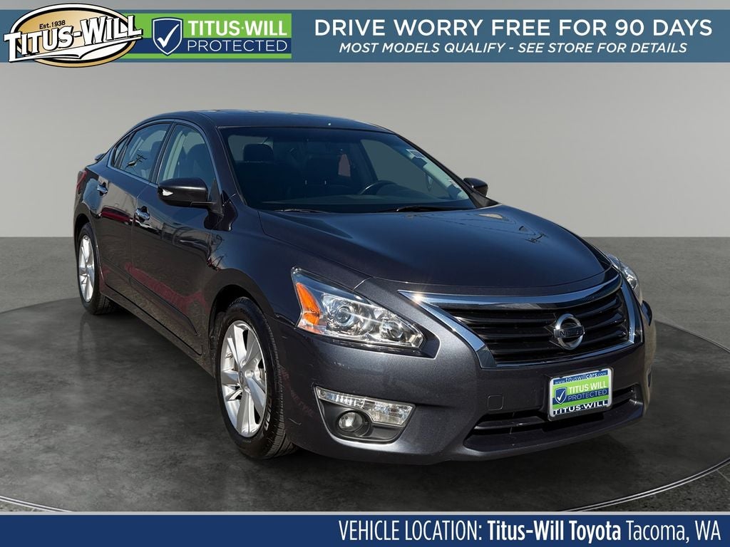 2013 Nissan Altima 2.5 SL in Metallic Slate — front three-quarter view