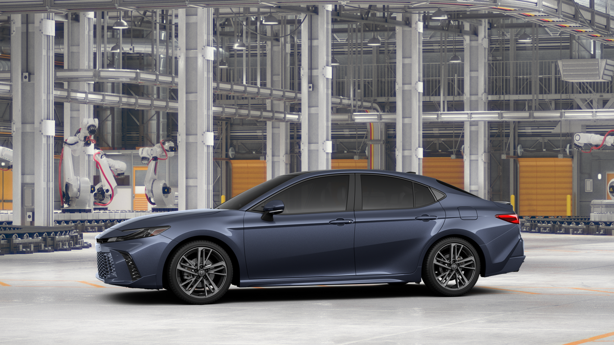 2026 Toyota Camry — rear three-quarter view
