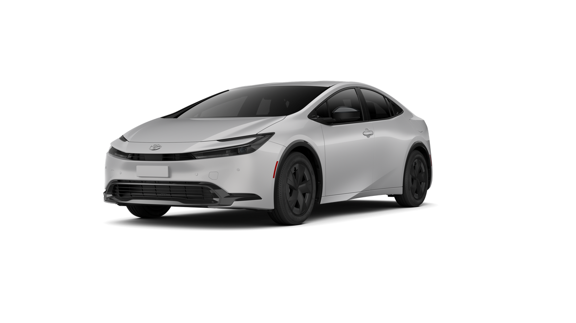 2027 Toyota Prius LE in Cutting Edge — front three-quarter view
