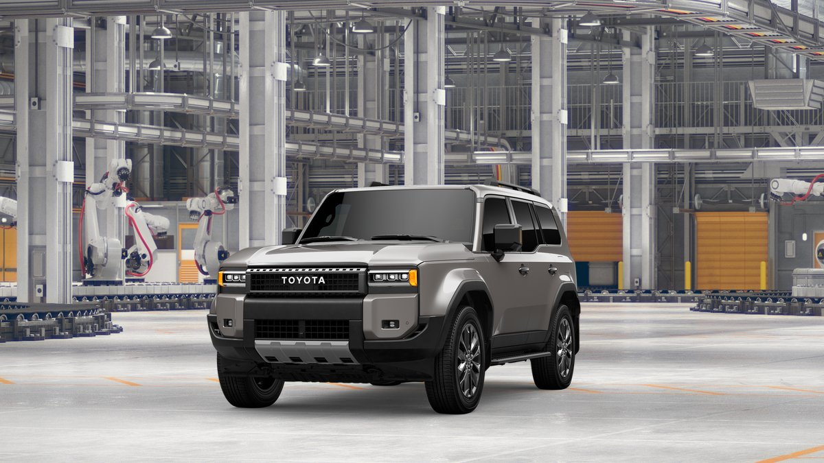 2027 Toyota Land Cruiser Land Cruiser in Meteor Shower — front three-quarter view