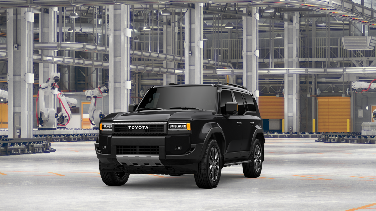 2027 Toyota Land Cruiser Land Cruiser in Inked — front three-quarter view