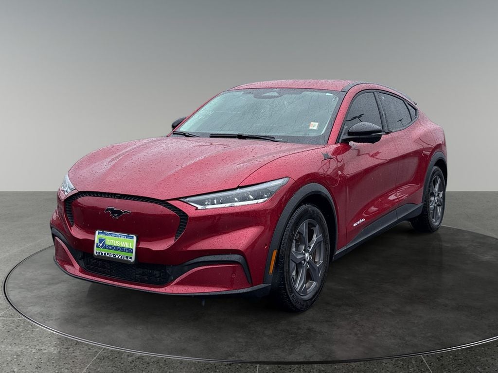 2023 Ford Mustang Mach-E — rear three-quarter view
